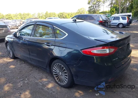 2013 Ford Fusion Titanium z USA, uszkodzony, nr VIN 3FA6P0K91DR115901